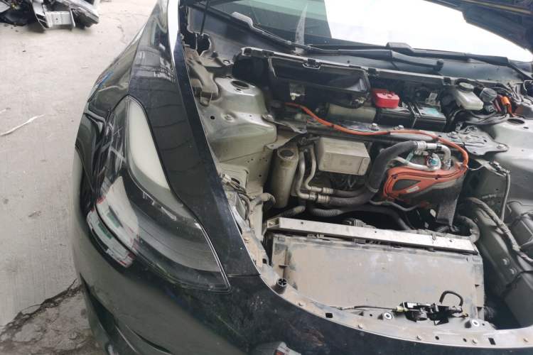 Used Tesla Model 3 2021 Standard Range Rear-Drive Upgraded Version Engine Bay Right