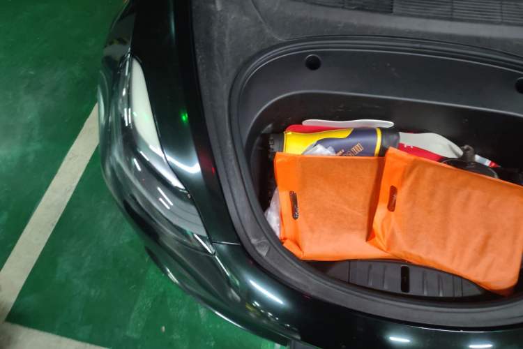 Used Tesla Model 3 2021 Performance High-Performance All-Wheel-Drive Version Engine Bay Right