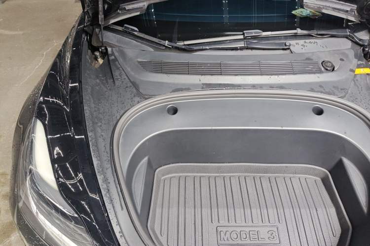 Used Tesla Model 3 2021 Standard Range Rear-Wheel Drive Upgraded Version 3D6 Engine Bay Right