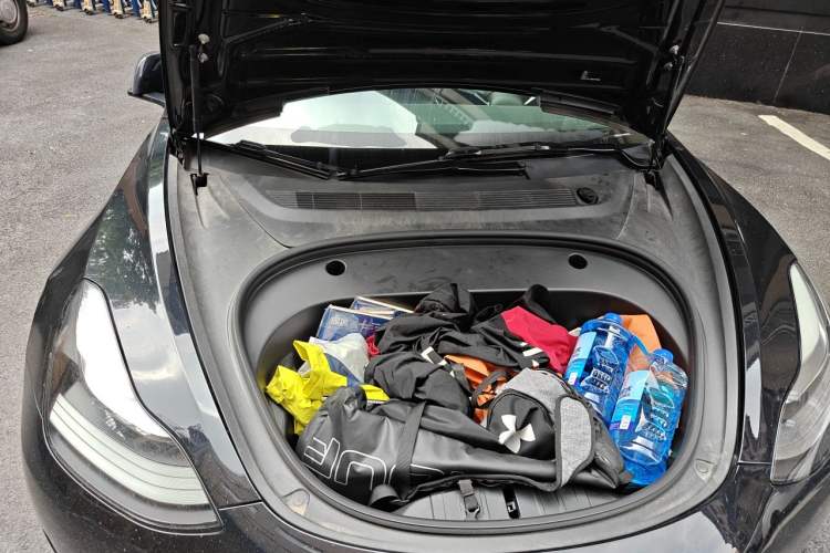 Used Tesla Model 3 2021 Standard Range Rear-Drive Upgraded Version Engine Bay Right