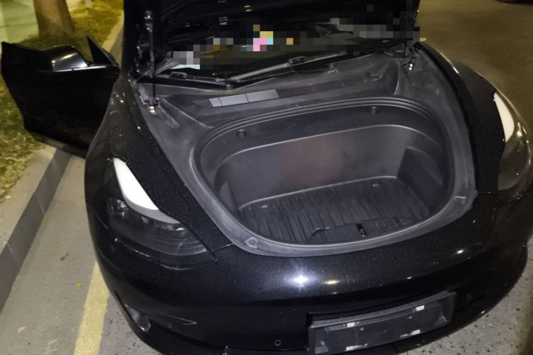Used Tesla Model 3 2021 Standard Range Rear-Wheel Drive Upgraded Version 3D6 Engine Bay Right