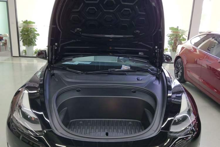 Used Tesla Model 3 2021 Performance High-Performance All-Wheel-Drive Version 3D6 Engine Bay