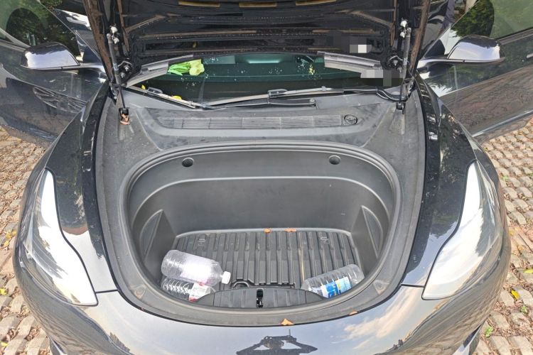 Used Tesla Model 3 2021 Standard Range Rear-Wheel Drive Upgraded Version 3D6 Engine Bay