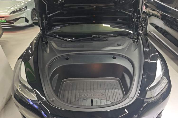 Used Tesla Model 3 2021 Revised Version Standard Range Rear-Wheel Drive Upgraded Edition 3D1 Engine Bay