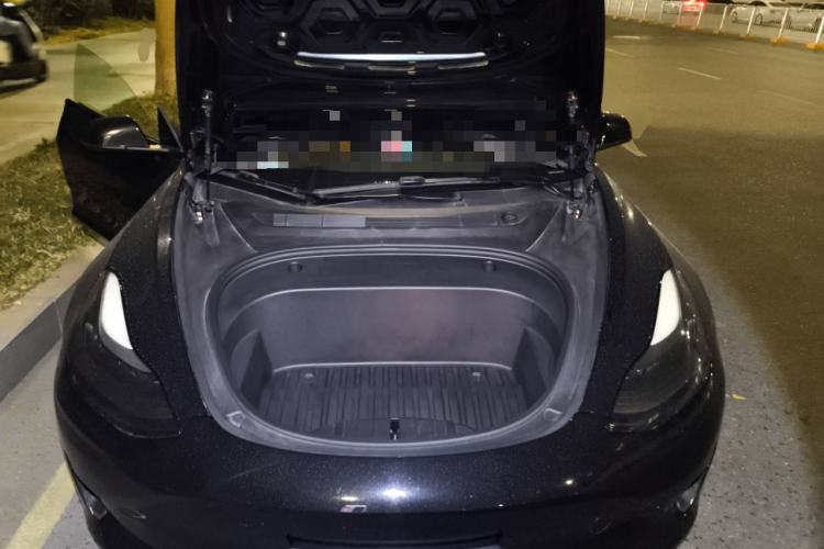 Used Tesla Model 3 2021 Standard Range Rear-Wheel Drive Upgraded Version 3D6 Engine Bay