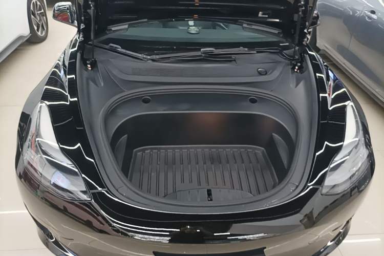 Used Tesla Model 3 2021 Standard Range Rear-Wheel Drive Upgraded Version 3D6 Engine Bay