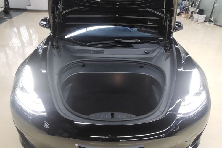 Used Tesla Model 3 2021 Standard Range Rear-Wheel Drive Upgraded Version 3D6 Engine Bay