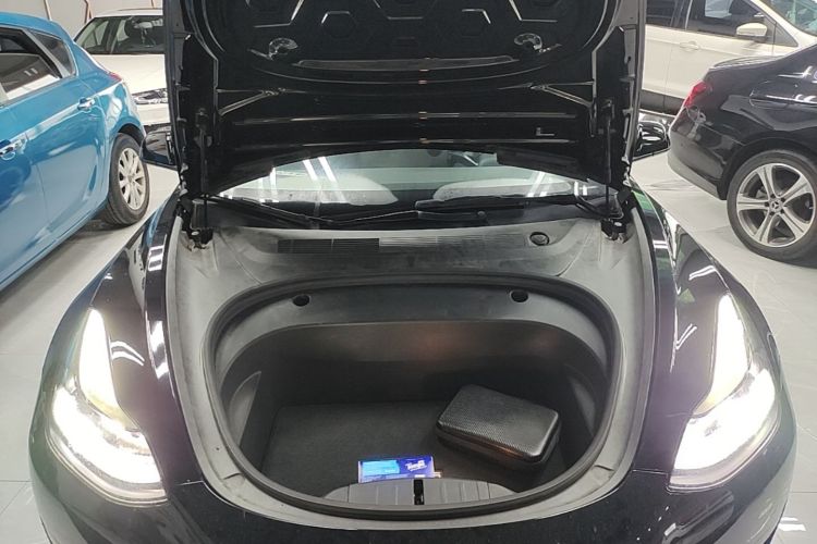 Used Tesla Model 3 2021 Standard Range Rear-Wheel Drive Upgraded Version 3D6 Engine Bay