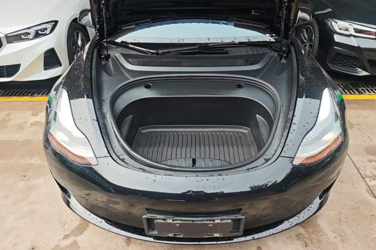 Used Tesla Model 3 2021 Standard Range Rear-Wheel Drive Upgraded Version 3D6 Engine Bay