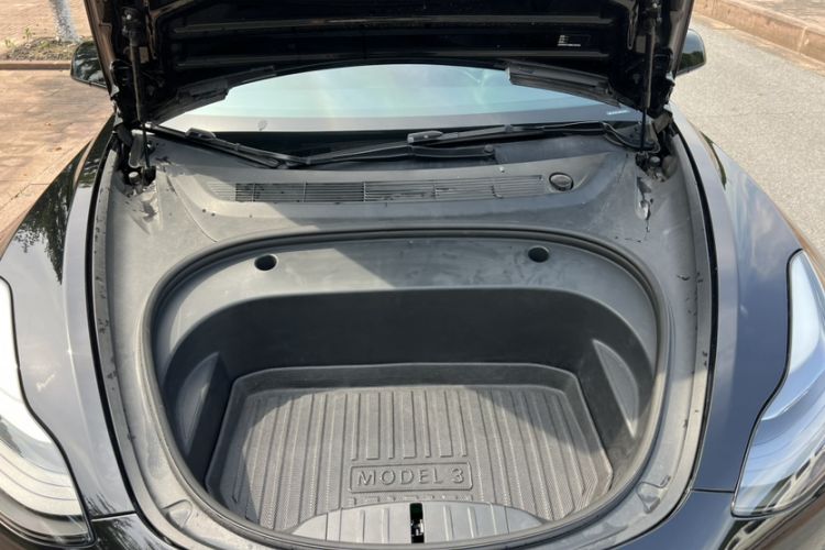 Used Tesla Model 3 2021 Standard Range Rear-Wheel Drive Upgraded Version 3D6 Engine Bay