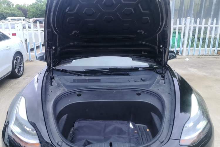 Used Tesla Model 3 2021 Standard Range Rear-Drive Upgraded Version Engine Bay