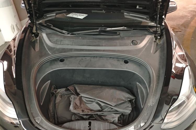 Used Tesla Model 3 2021 Standard Range Rear-Wheel Drive Upgraded Version 3D6 Engine Bay