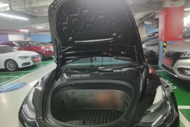 Used Tesla Model 3 2021 Standard Range Rear-Wheel Drive Upgraded Version 3D6 Engine Bay