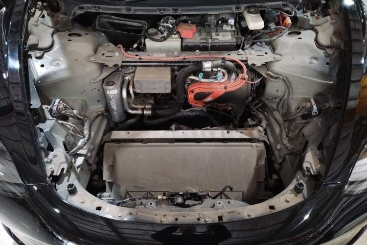 Used Tesla Model 3 2021 Standard Range Rear-Wheel Drive Upgraded Version 3D6 Engine Bay