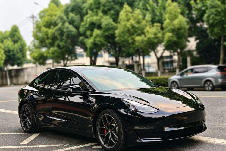 Used Tesla Model 3 2021 Revised Performance Version with All-Wheel Drive 3D1 Exterior 3