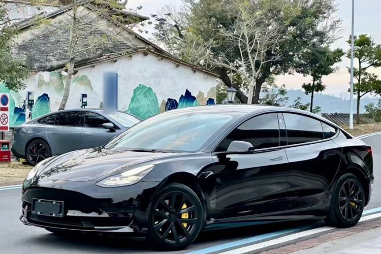 Used Tesla Model 3 2021 Standard Range Rear-Wheel Drive Upgraded Version 3D6 Exterior 7