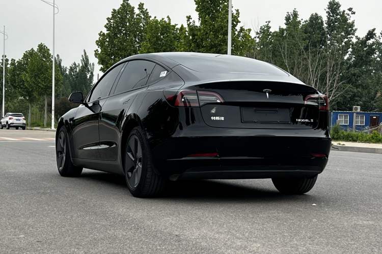 Used Tesla Model 3 2021 Standard Range Rear-Wheel Drive Upgraded Version 3D6 Exterior 9