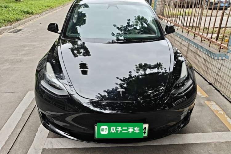 Used Tesla Model 3 2021 Revised Version Standard Range Rear-Wheel Drive Upgraded Edition 3D1 Front