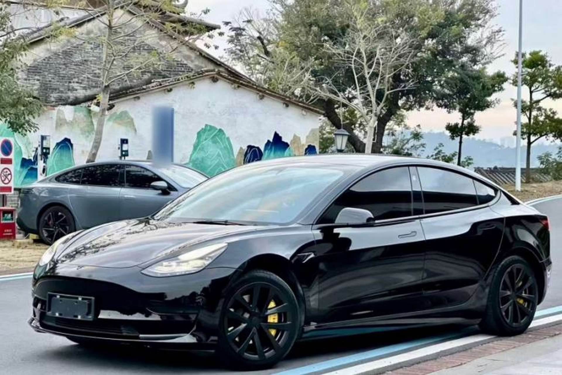 Used Tesla Model 3 2021 Standard Range Rear-Wheel Drive Upgraded Version 3D6 Front Left 45 Deg