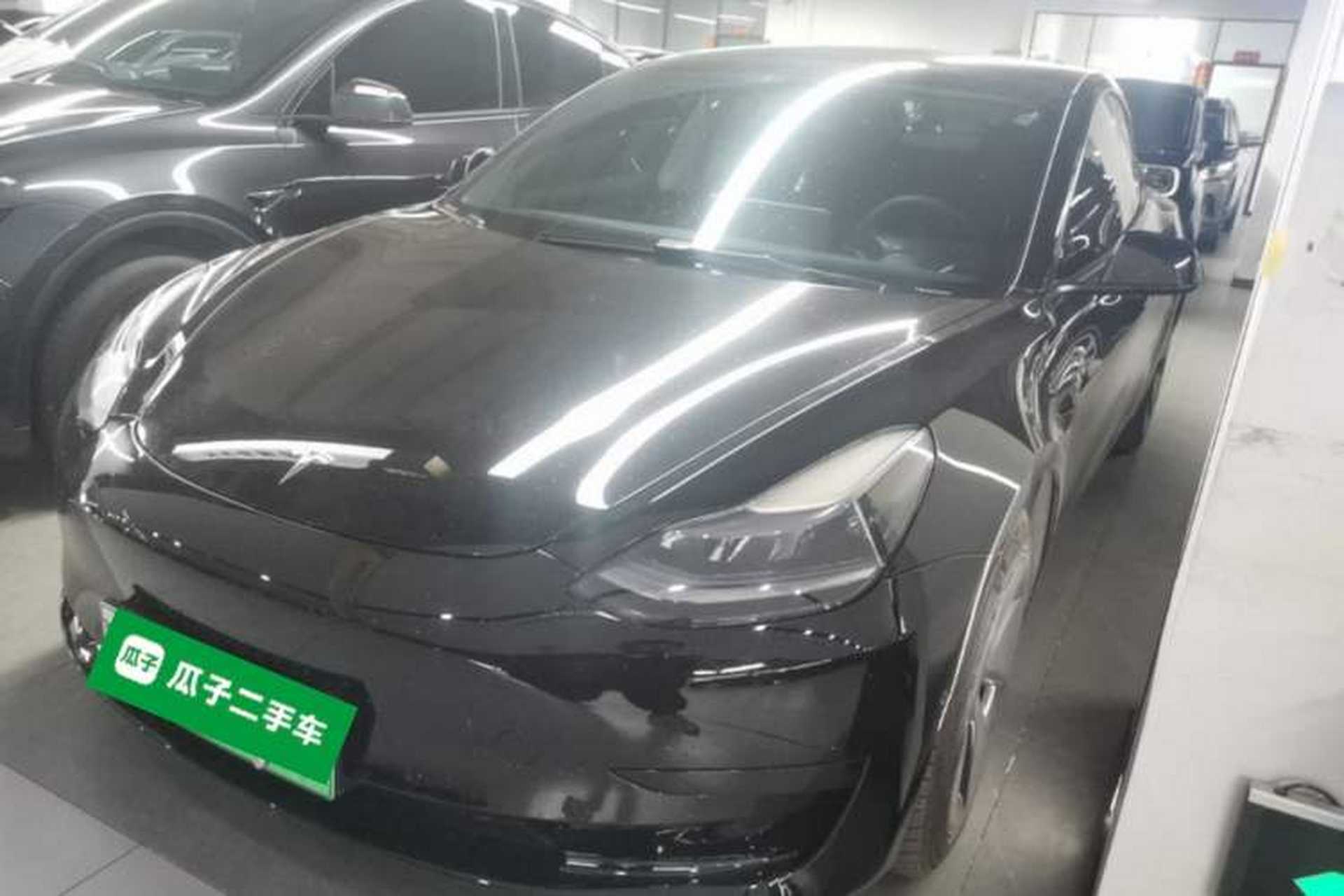 Used Tesla Model 3 2021 Revised Version Standard Range Rear-Wheel Drive Upgraded Edition 3D1 Front Left 45 Deg