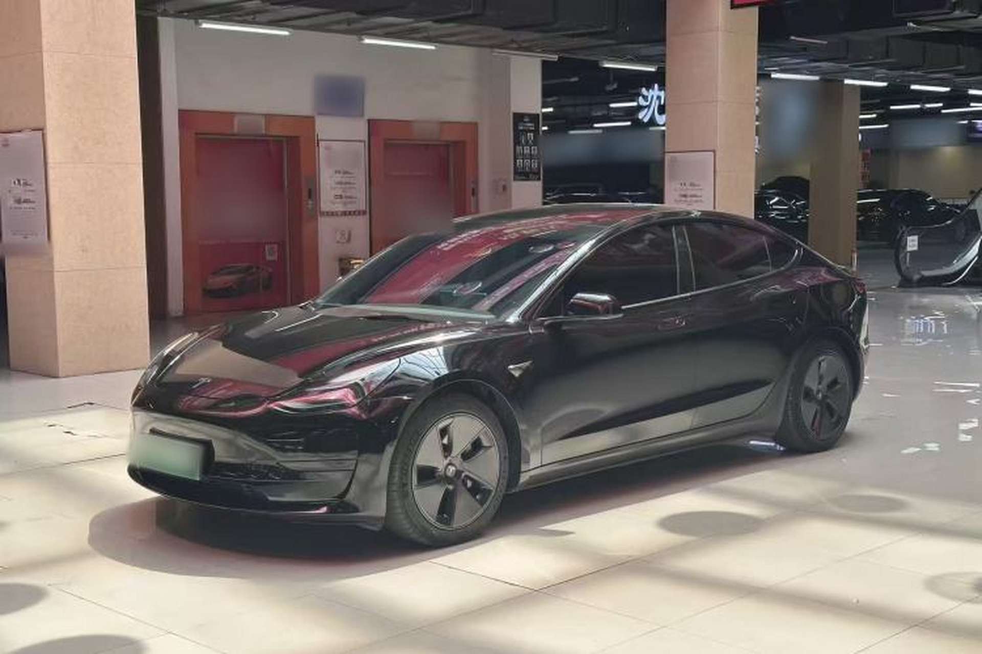 Used Tesla Model 3 2021 Standard Range Rear-Wheel Drive Upgraded Version 3D6 Front Left 45 Deg