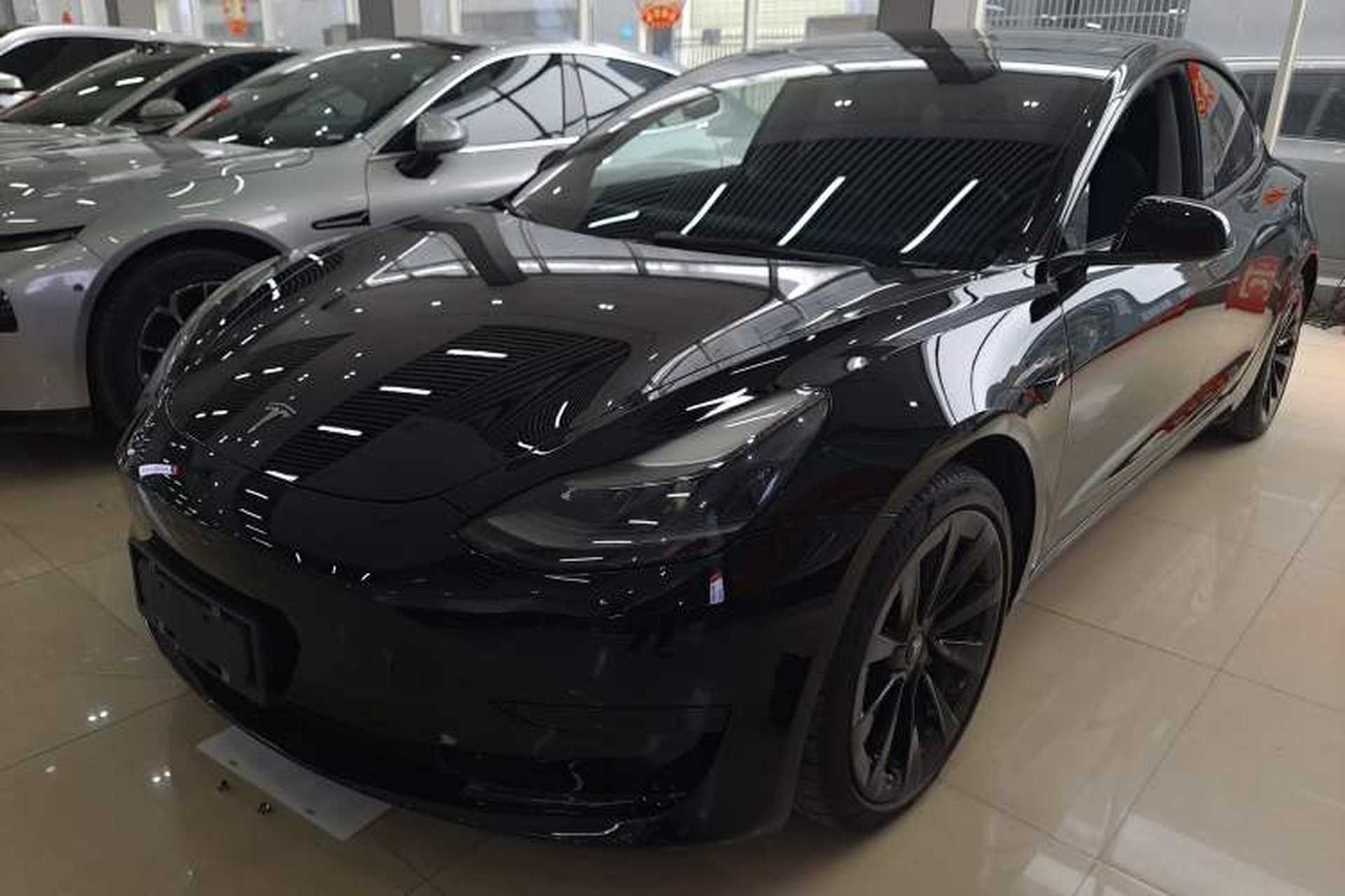 Used Tesla Model 3 2021 Standard Range Rear-Wheel Drive Upgraded Version 3D6 Front Left 45 Deg