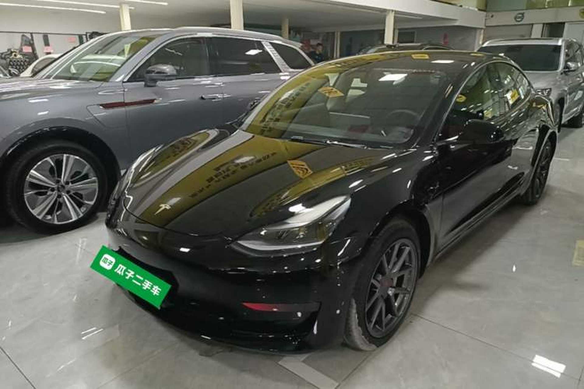 Used Tesla Model 3 2021 Revised Version Standard Range Rear-Wheel Drive Upgraded Edition 3D1 Front Left 45 Deg