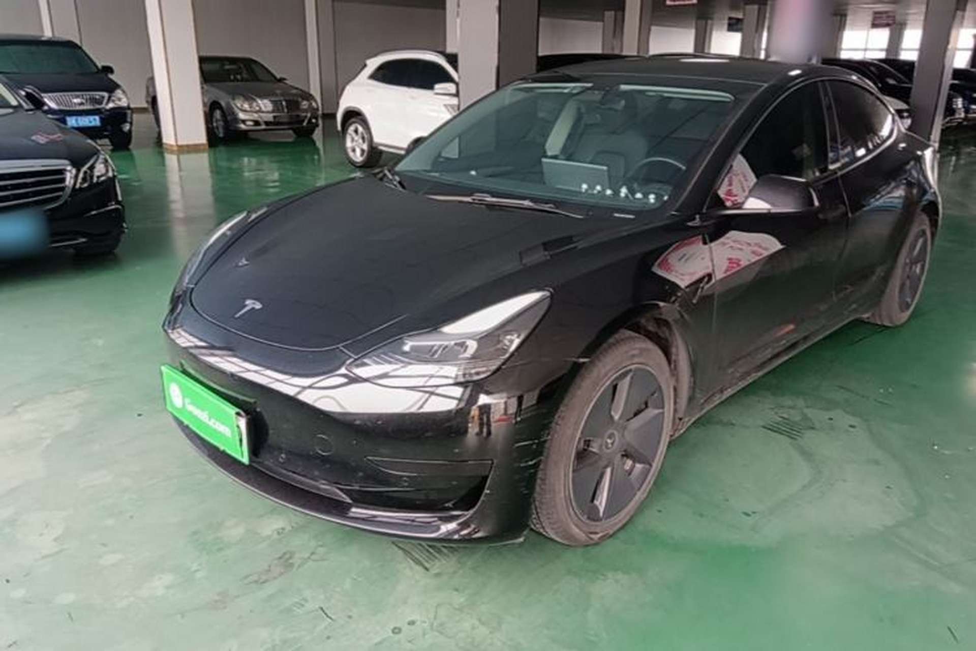 Used Tesla Model 3 2021 Standard Range Rear-Wheel Drive Upgraded Version 3D6 Front Left 45 Deg
