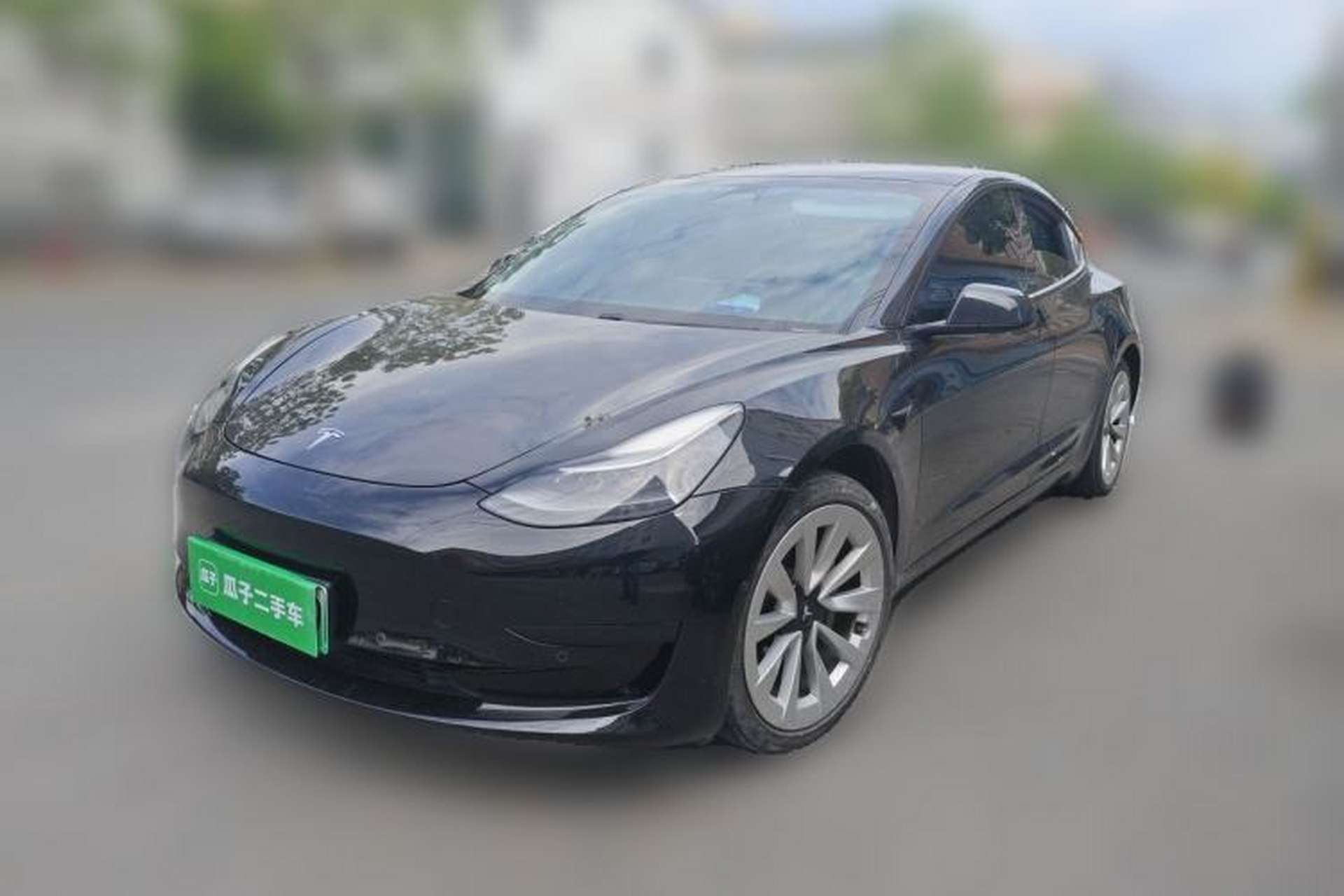 Used Tesla Model 3 2021 Standard Range Rear-Drive Upgraded Version Front Left 45 Deg