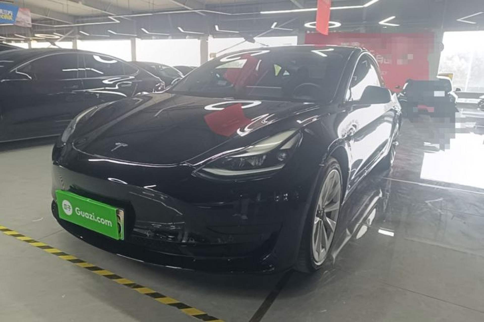 Used Tesla Model 3 2021 Standard Range Rear-Drive Upgraded Version Front Left 45 Deg