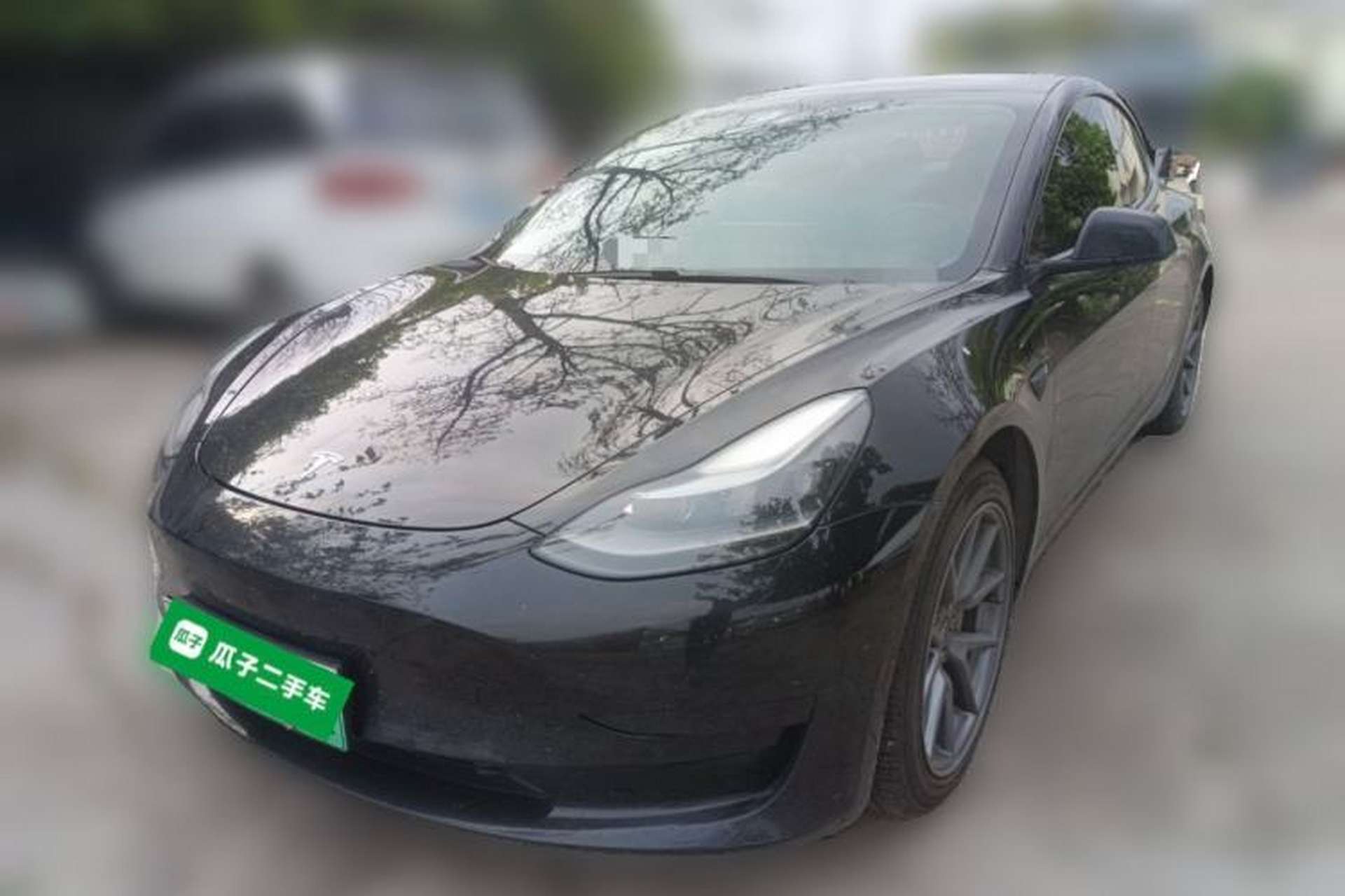 Used Tesla Model 3 2021 Standard Range Rear-Drive Upgraded Version Front Left 45 Deg