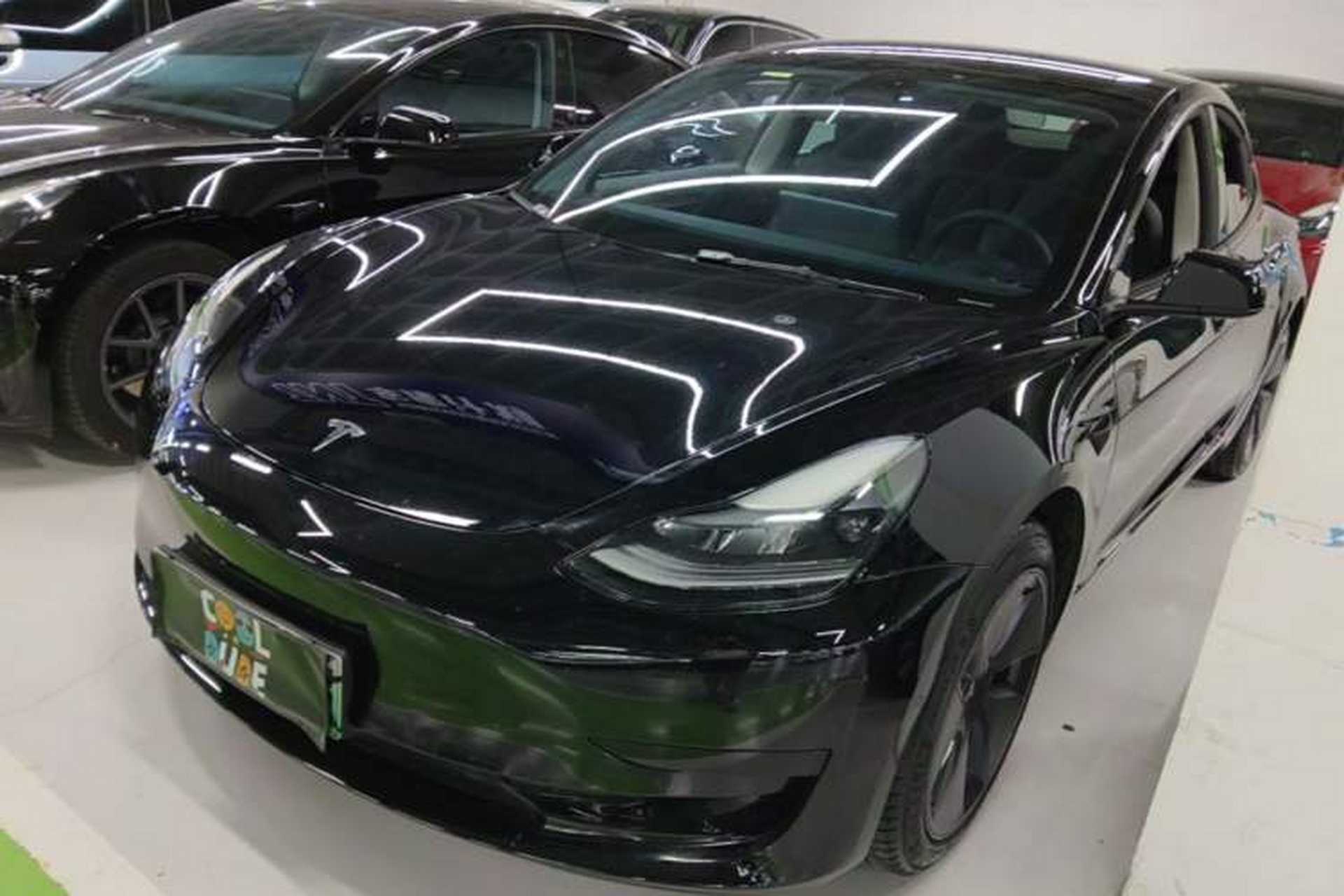 Used Tesla Model 3 2021 Revised Version Standard Range Rear-Wheel Drive Upgraded Edition 3D1 Front Left 45 Deg