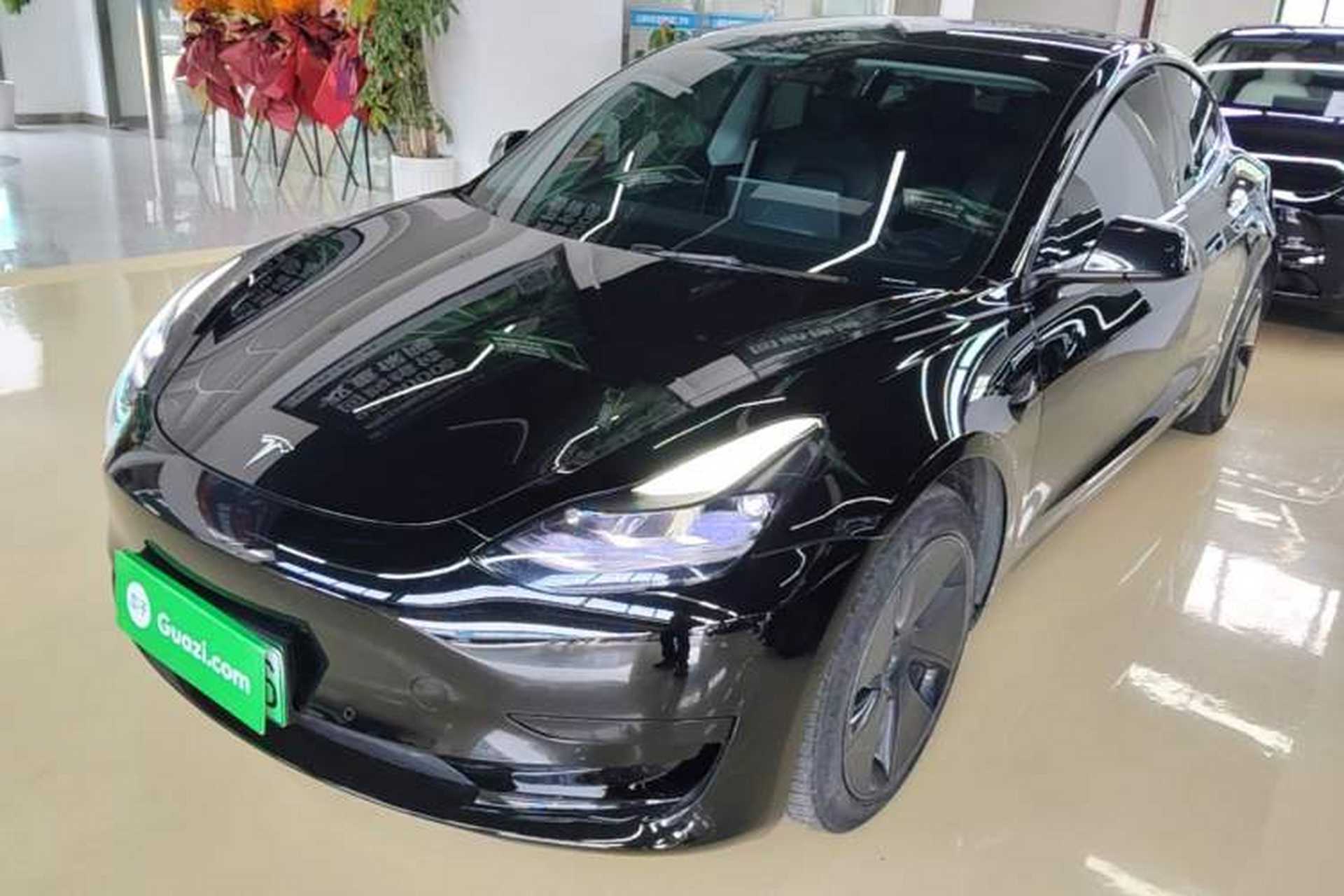 Used Tesla Model 3 2021 Standard Range Rear-Wheel Drive Upgraded Version 3D6 Front Left 45 Deg