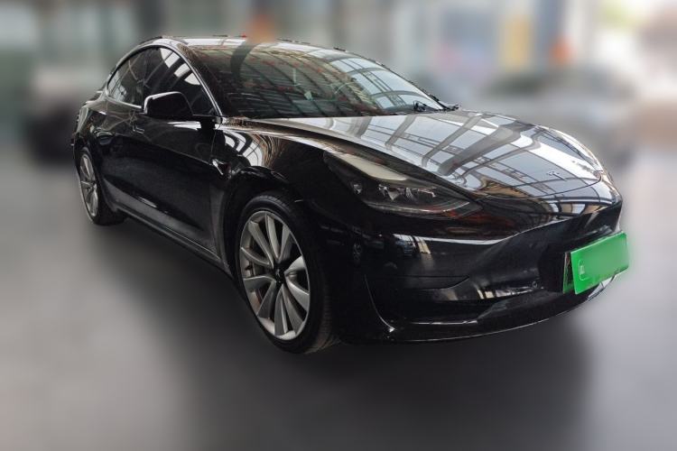 Used Tesla Model 3 2021 Standard Range Rear-Drive Upgraded Version Front Right 45 Deg