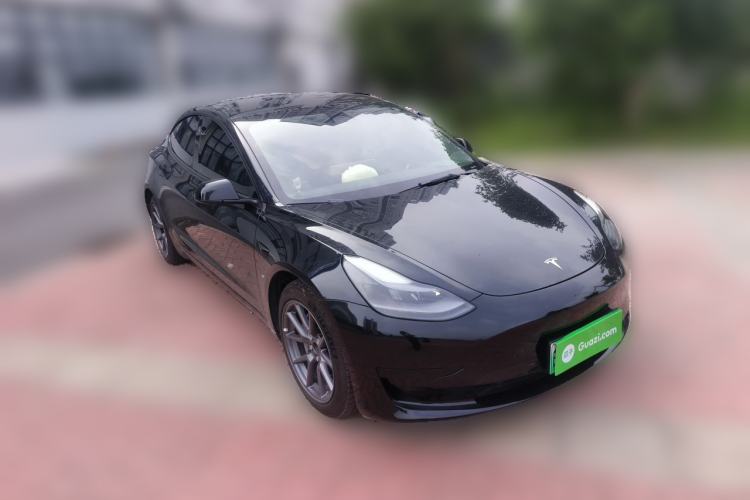 Used Tesla Model 3 2021 Revised Version Standard Range Rear-Wheel Drive Upgraded Edition 3D1 Front Right 45 Deg