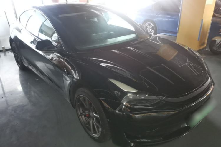 Used Tesla Model 3 2021 Revised Version Standard Range Rear-Wheel Drive Upgraded Edition 3D1 Front Right 45 Deg
