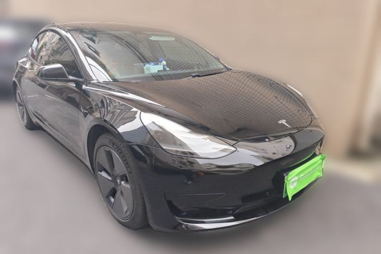 Used Tesla Model 3 2021 Revised Version Standard Range Rear-Wheel Drive Upgraded Edition 3D1 Front Right 45 Deg