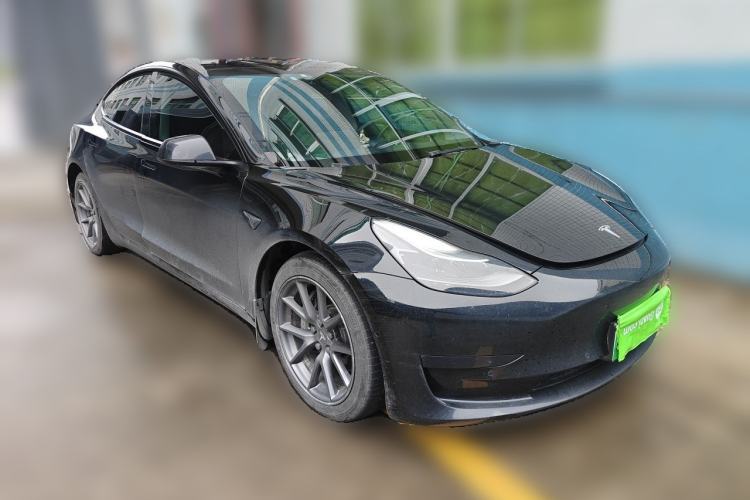 Used Tesla Model 3 2021 Revised Version Standard Range Rear-Wheel Drive Upgraded Edition 3D1 Front Right 45 Deg