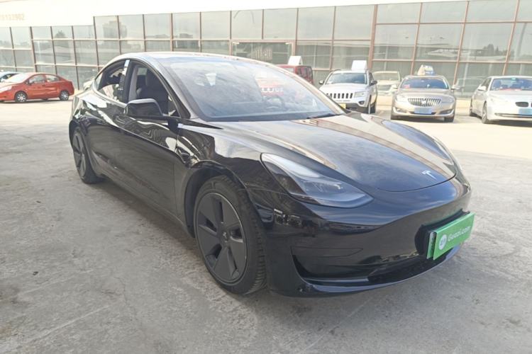 Used Tesla Model 3 2021 Revised Version Standard Range Rear-Wheel Drive Upgraded Edition 3D1 Front Right 45 Deg