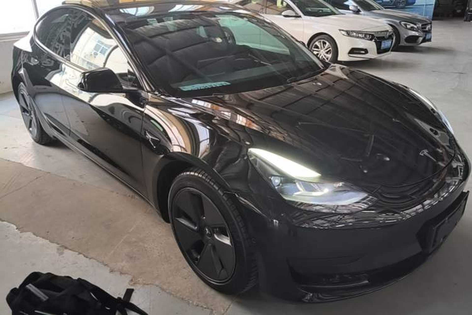 Used Tesla Model 3 2021 Revised Version Standard Range Rear-Wheel Drive Upgraded Edition 3D1 Front Right 45 Deg