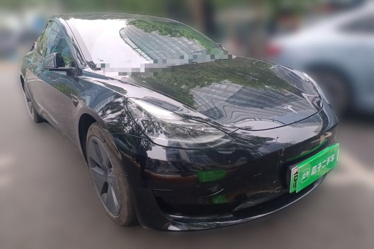 Used Tesla Model 3 2021 Revised Version Standard Range Rear-Wheel Drive Upgraded Edition 3D1 Front Right 45 Deg