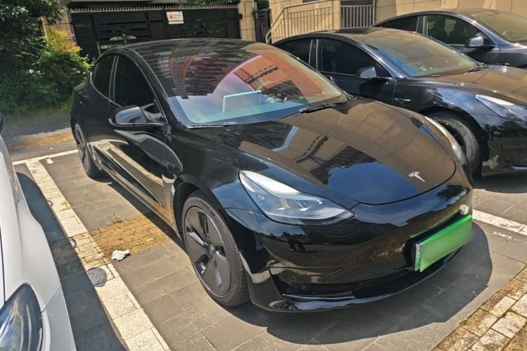 Used Tesla Model 3 2021 Standard Range Rear-Wheel Drive Upgraded Version 3D6 Front Right 45 Deg