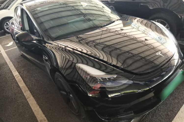Used Tesla Model 3 2021 Standard Range Rear-Wheel Drive Upgraded Version 3D6 Front Right 45 Deg