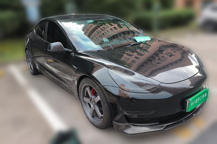 Used Tesla Model 3 2021 Revised Version Standard Range Rear-Wheel Drive Upgraded Edition 3D1 Front Right 45 Deg