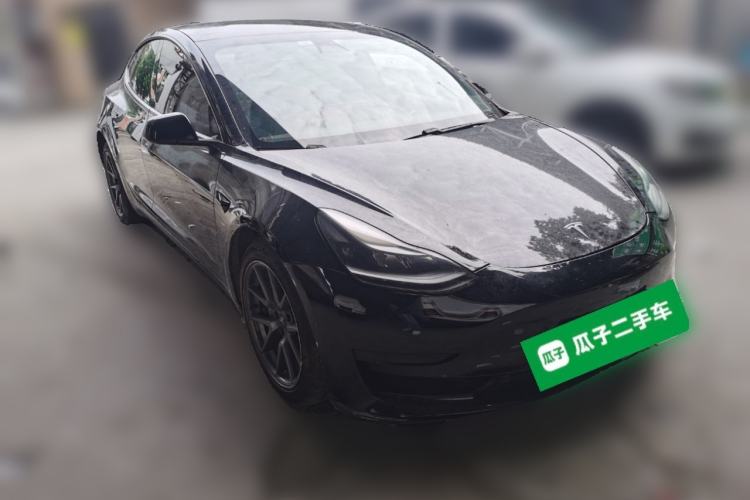 Used Tesla Model 3 2021 Standard Range Rear-Drive Upgraded Version Front Right 45 Deg