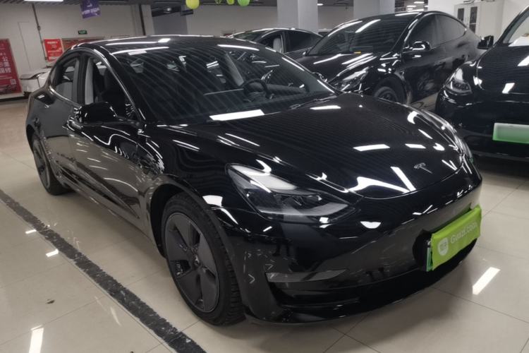 Used Tesla Model 3 2021 Standard Range Rear-Wheel Drive Upgraded Version 3D6 Front Right 45 Deg