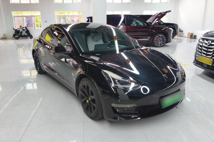 Used Tesla Model 3 2021 Standard Range Rear-Drive Upgraded Version Front Right 45 Deg
