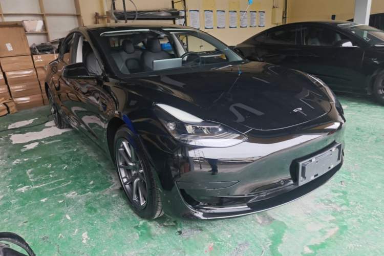 Used Tesla Model 3 2021 Standard Range Rear-Wheel Drive Upgraded Version 3D6 Front Right 45 Deg