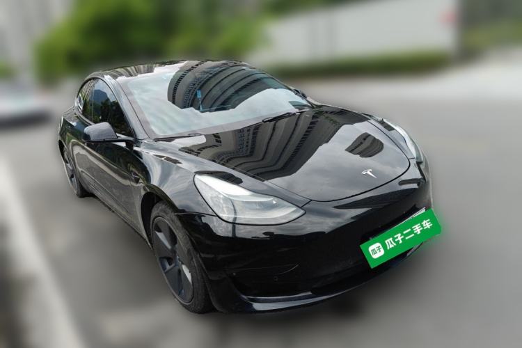Used Tesla Model 3 2021 Standard Range Rear-Wheel Drive Upgraded Version 3D6 Front Right 45 Deg