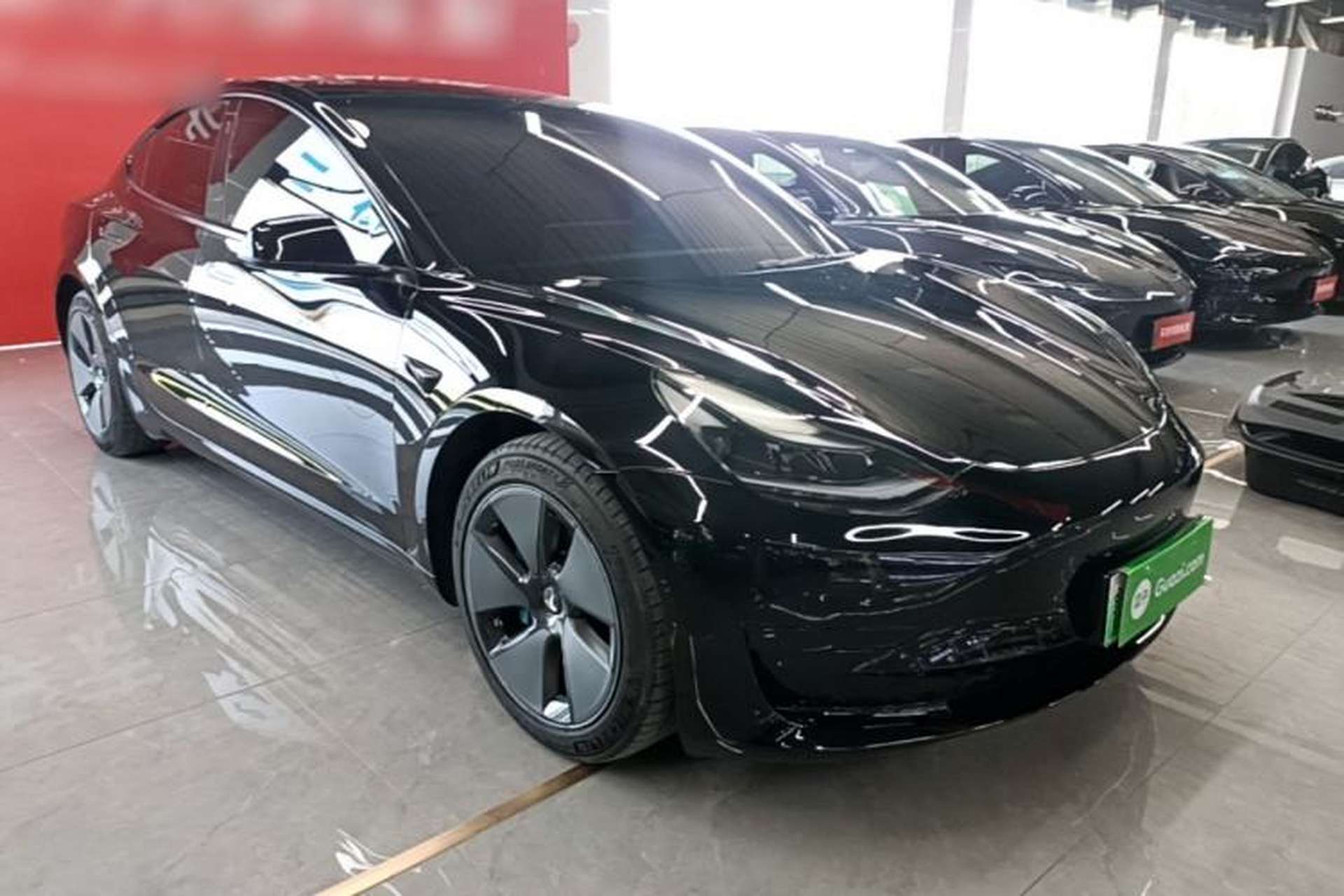 Used Tesla Model 3 2021 Revised Version Standard Range Rear-Wheel Drive Upgraded Edition 3D1 Front Right 45 Deg